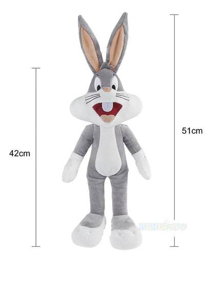 Looney Tunes Plush Toy Set — 20cm Bugs Bunny, 32cm Tweety, Lola Bunny & Daffy Cartoon Peluche