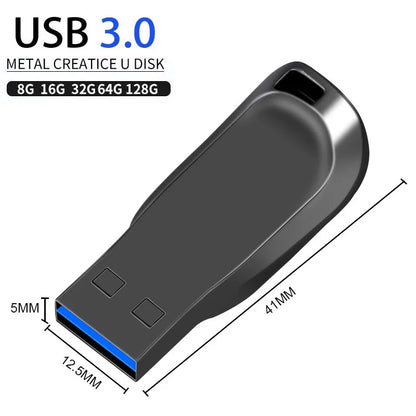 High-Speed USB 3.0 Flash Drive – 16GB to 128GB Pen Drive Memory Stick
