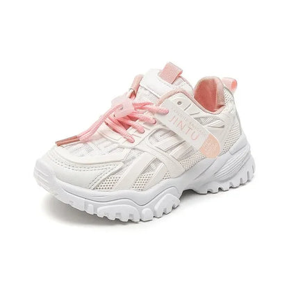 Breathable Mesh Kids’ Sport Shoes – Spring & Autumn Casual Sneakers for Boys and Girls