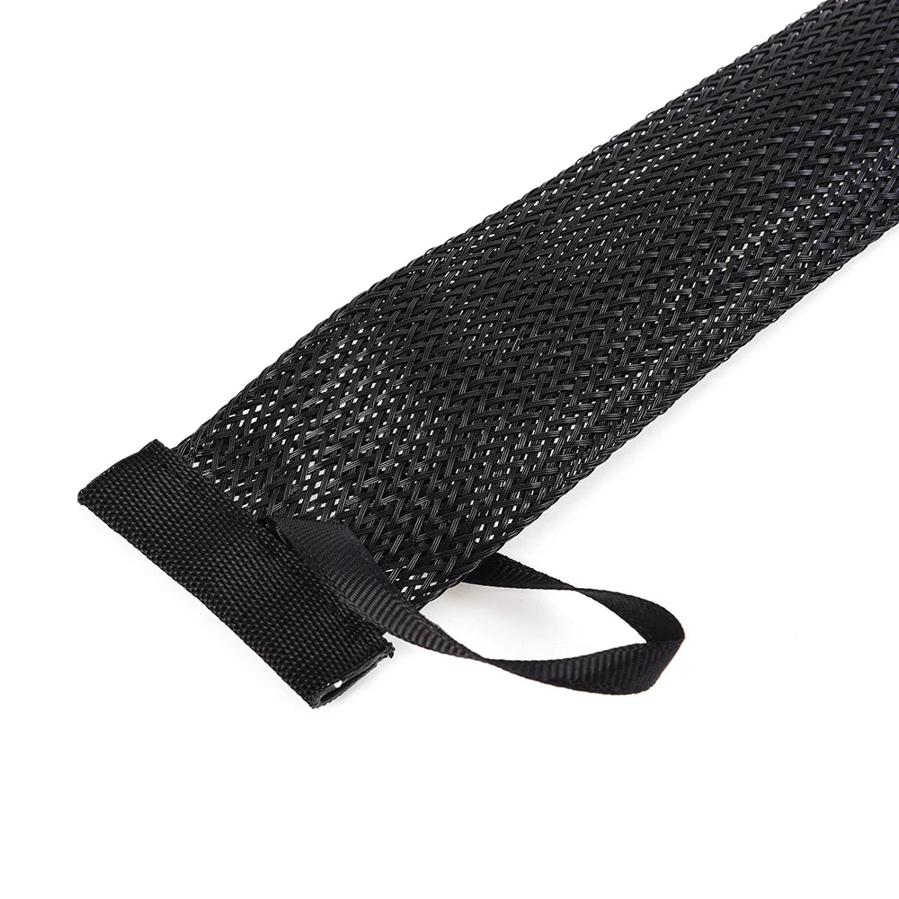 Fishing Rod Cover – Spinning Rod Sleeve, Pole Sock & Glove, Casting Ice Net Tube Protective Sleeve for Fishing Poles