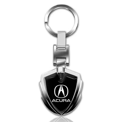 3D Metal Car Logo Keychain – Key Ring for Acura RDX, Integra, TLX, MDX, ZDX, RLX, TSX, RSX, NSX Accessories