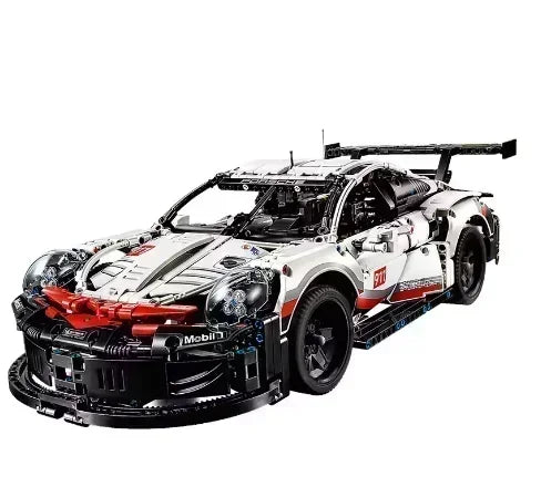 1580+PCS Technical Super Sports Car Building Kit – 1:10 Scale DIY Model Race Car Toy for Kids & Collectors