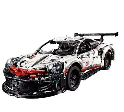 1580+PCS Technical Super Sports Car Building Kit – 1:10 Scale DIY Model Race Car Toy for Kids & Collectors
