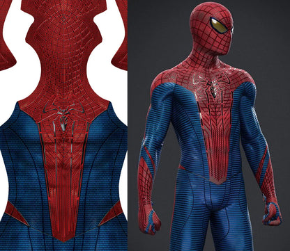 TASM1 Superhero Cosplay Bodysuit - Spandex Zentai Halloween Costume for Men