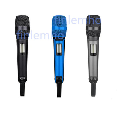 UHF Wireless Microphone SKM9000 Mesh Ball Head Tube Body Accessories 6 Color Options Without Cartridge or Battery