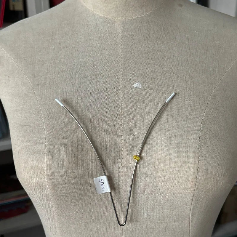 Stainless Steel Bra Underwire Shapers - 6-Piece Lingerie Making Supplies for Bras, Bustiers, and Corsets