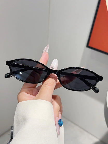 Fashionable Mixed Glasses Set - Chic Black & Tortoiseshell Oval Eyewear for Women Daily Wear
