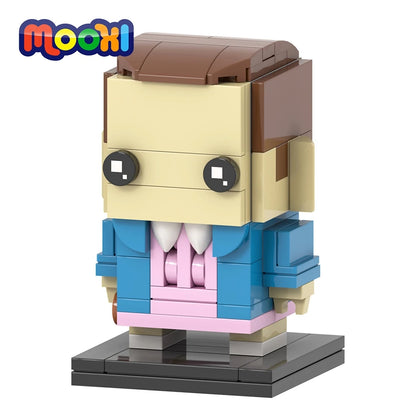 MOOXI Monster Demodog Stranger Things Figure Brickheadz Building Blocks Set – MOC Toy Gift