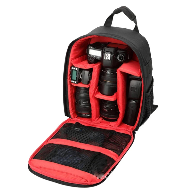 Outdoor Camera Backpack – Waterproof Digital Shoulder Bag for DSLR – Fits Canon, Nikon, Sony – Photo Knapsack Case