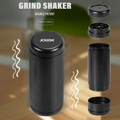 2-in-1 Electric Tobacco Grinder & Filler — High Power 500mAh USB Rechargeable Automatic Shaker Smoking Accessory