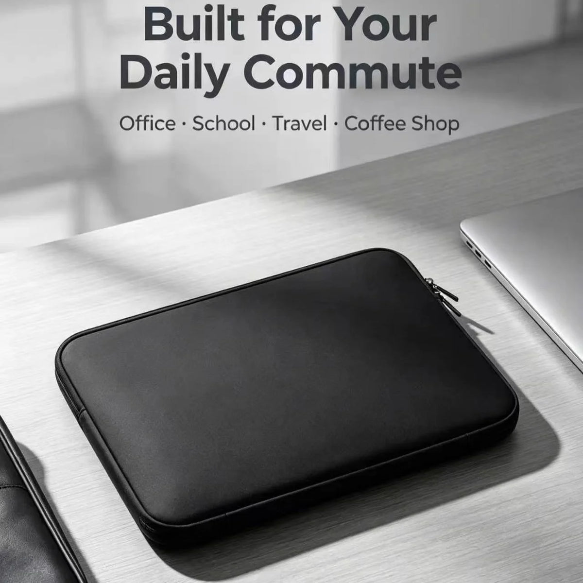 Universal Laptop Sleeve Bag - Protective Case for Xiaomi, Lenovo, Dell & MacBook Air/Pro 13–15.6 Inch Laptops