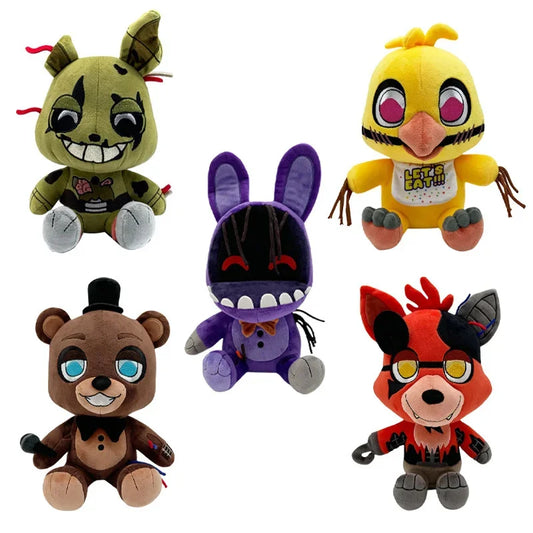 Withered Bonnie Plush Toy – Cute Pirate Dog Doll from Withered Animal Series, Perfect Halloween & Christmas Gift for Kids