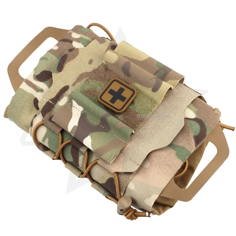 IFAK Pouch MOLLE First-Aid Kit - Survival, Outdoor, Hunting, and Emergency Bag - Essential Camping Kit