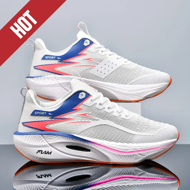 Men’s & Women’s Sports Running Shoes – Lightweight Breathable Marathon Sneakers with Air Cushion for Jogging, Outdoor & Athletic Training