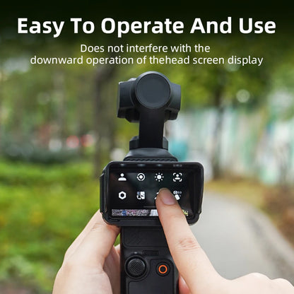DJI Osmo Pocket 3 Sun Shade — Quick Release Lightweight Camera Screen Cover