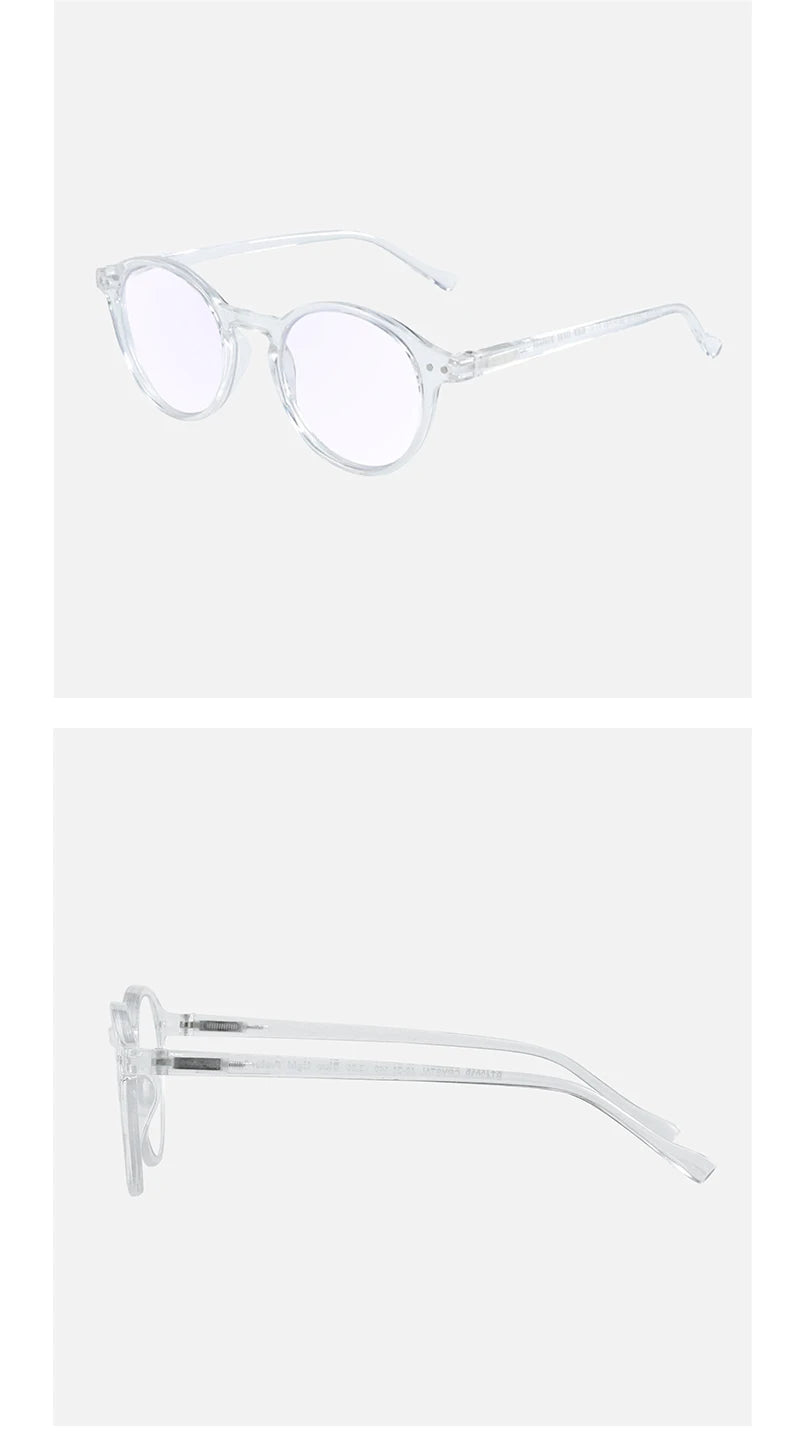ZENOTTIC 2025 Retro Reading Glasses – Anti-Blue Light Blocking Eyeglasses for Women & Men, Diopter 0 to 4.0