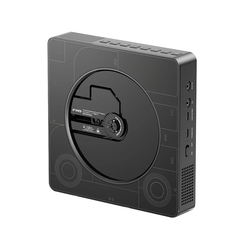 FIIO Snowsky BEATBOX Portable CD Player - FM Radio Bluetooth Speaker USB CD Ripper Rechargeable Audio Device