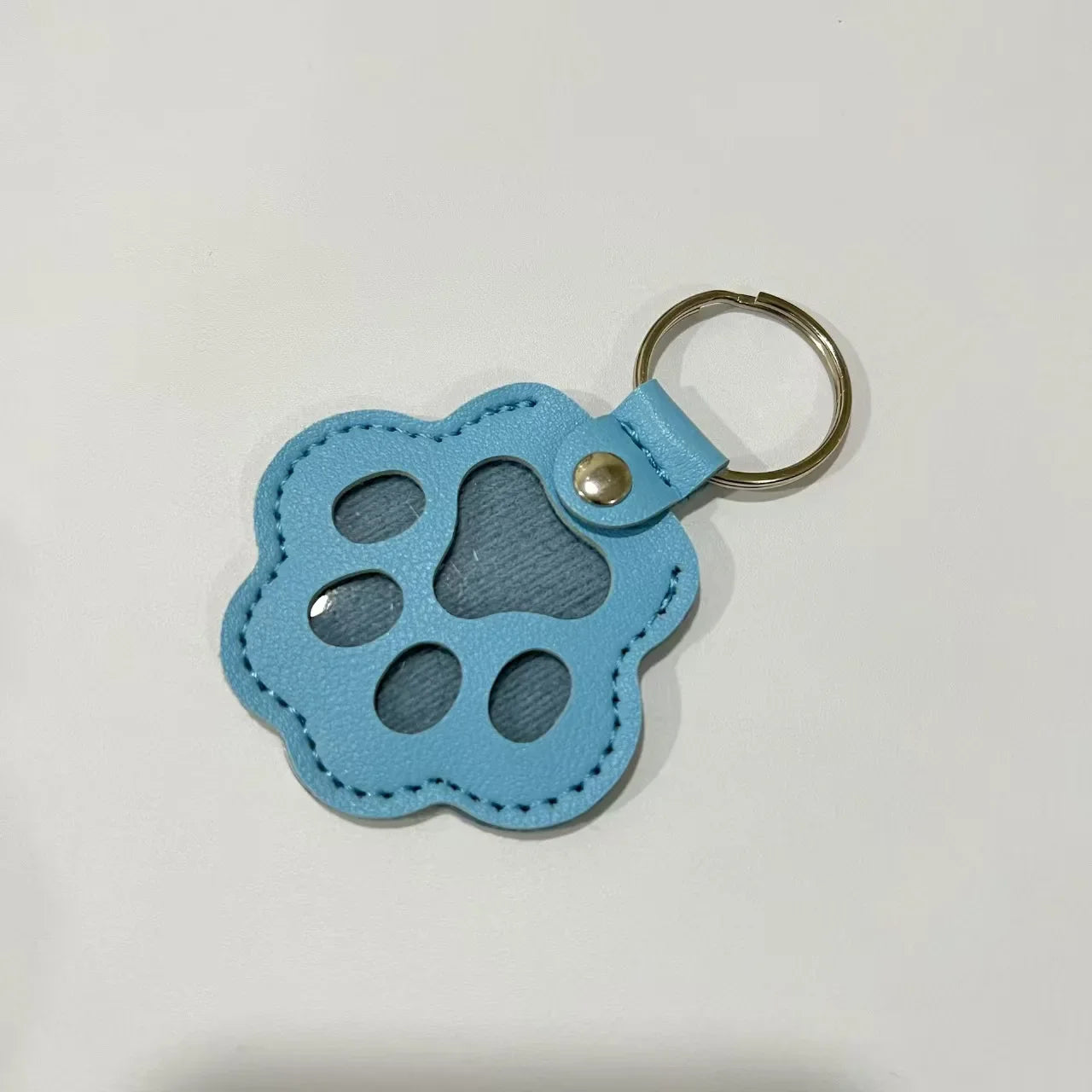 Dog & Cat Hair Storage Keychain – Cute Pet Keepsake Bag Pendant Car Keychain Gift