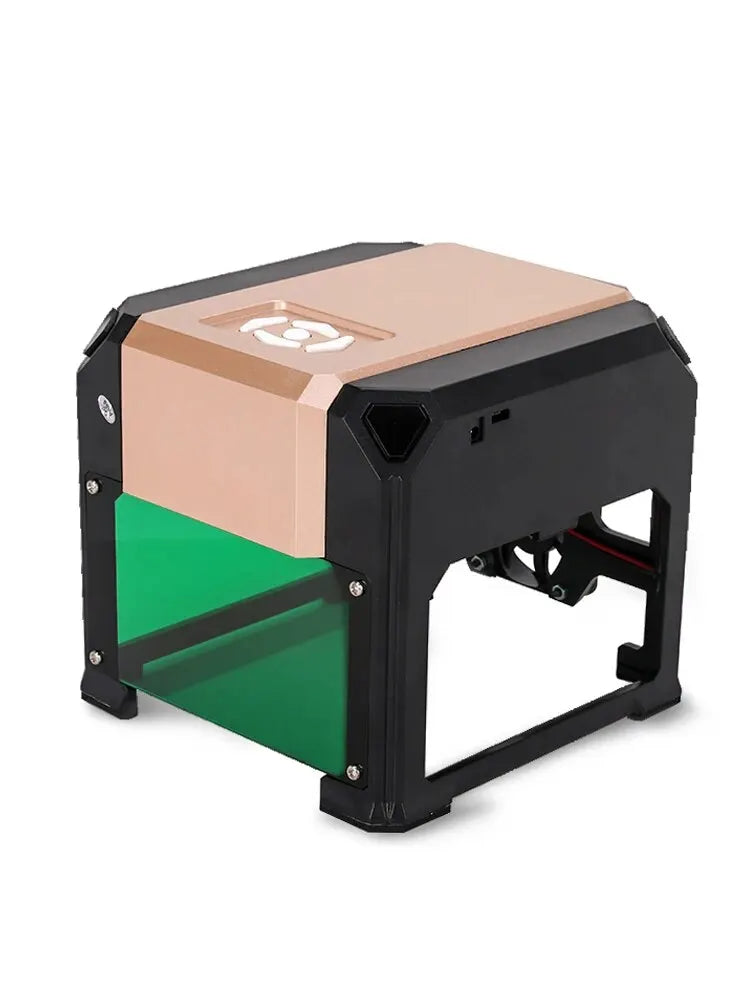 CNC K4 Mini Laser Engraver – 3000mW Bluetooth Engraving Machine for Wood, Leather, MDF & Paper