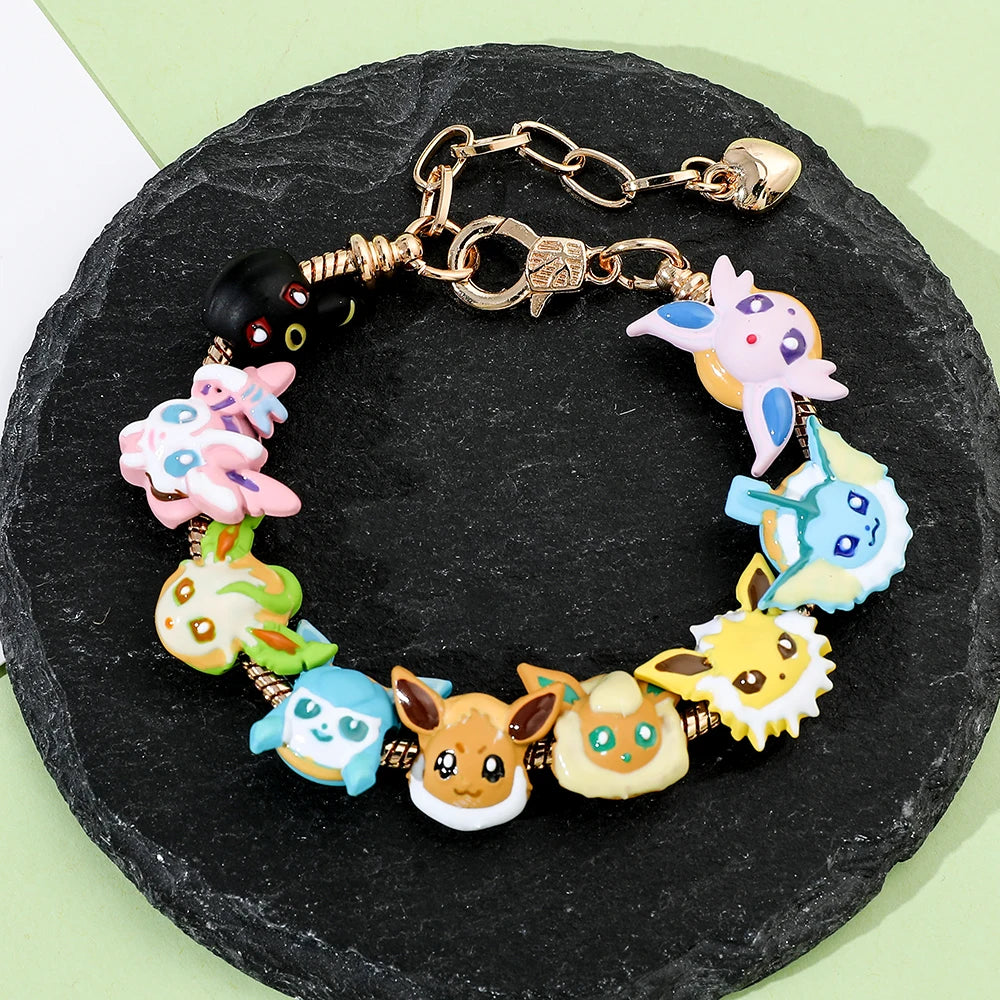 Pokémon Cartoon Bracelet - Adjustable Alloy Anime Bracelet Gift for Fans