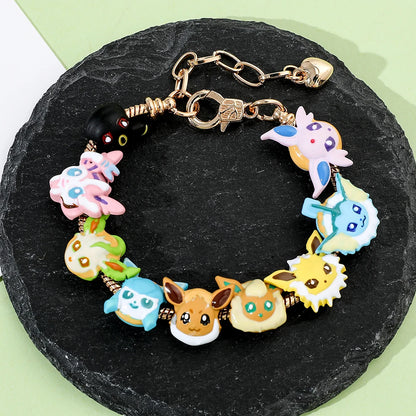 Pokémon Cartoon Bracelet - Adjustable Alloy Anime Bracelet Gift for Fans