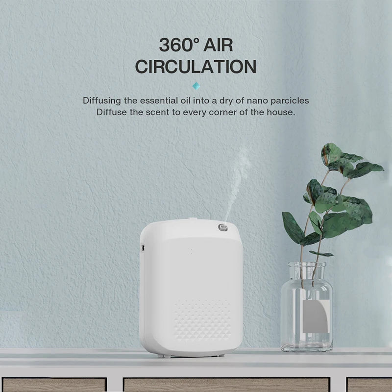 Electric Fragrance Diffuser - Wall-Hanging Aromatic Oil Air Freshener Machine for Home & Hotel