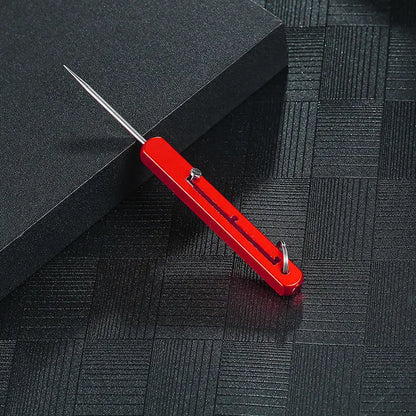 Telescopic Toothpick Tool - Multifunctional Rectangular Single Head Fruit Picking Dental Accessory
