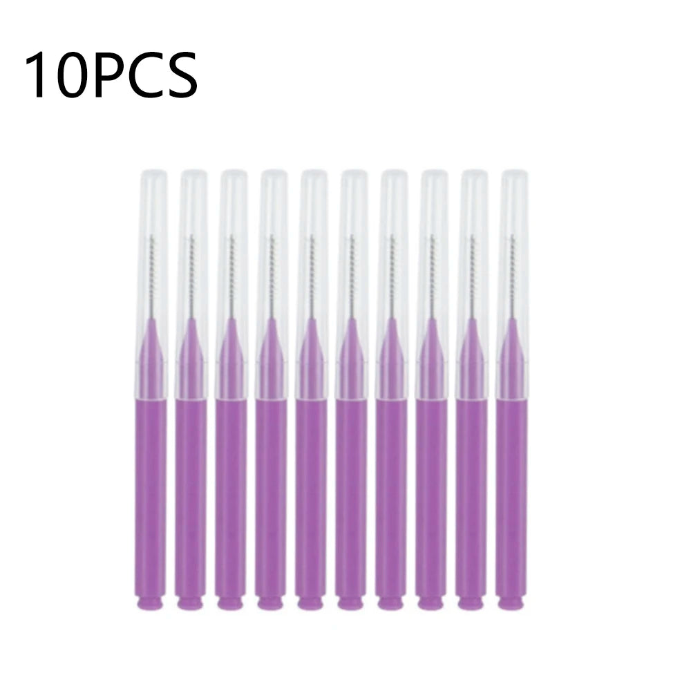 10/20/50PCS Mini Eyebrow & Lash Brushes – Disposable Bendable Brow Perm & Micro Eyelash Applicator Tools