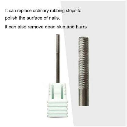 2023 NEW Tungsten Steel Nail Drill Bits - Milling Cutter for Gel Removal, Diamond Drill Bits for Dead Skin & Burrs