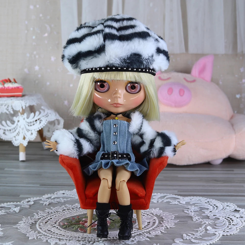 ICY DBS Blythe Doll 1/6 BJD – 30cm Joint Body Set with Random Eyes, Anime Girl Toy Gift