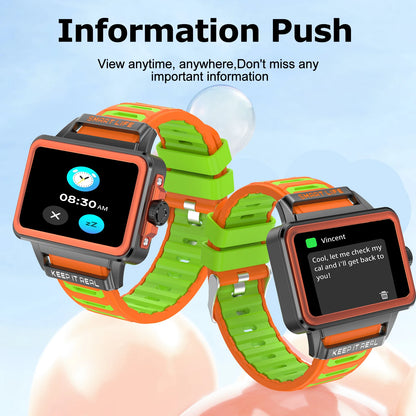 Kids Smartwatch - Mini Games, Multi-Sport Fitness Tracking & Custom Wallpaper for Boys and Girls