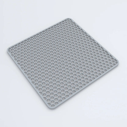 Food-Grade Silicone Hollow Insulation Mat – Non-Slip Kitchen Sink Protector & Desktop Table Mat