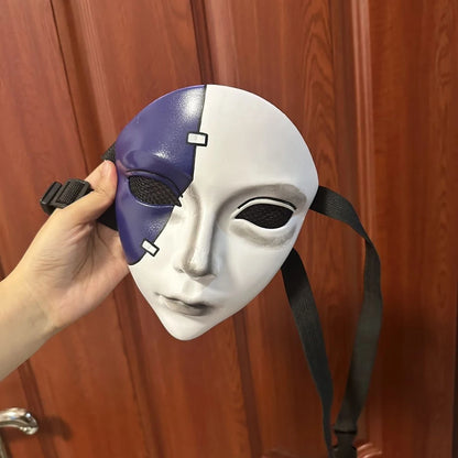Sally Face Cosplay Mask — Adult Unisex Full-Face Terror Mask for Carnival, Party & Costume Props