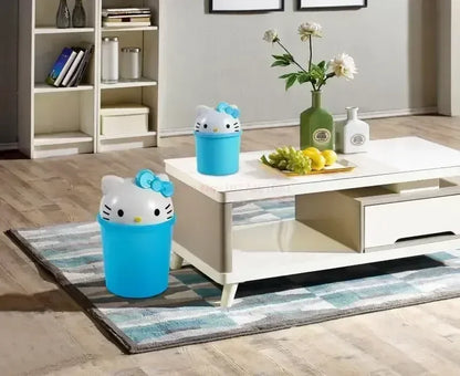 New Sanrio Hello Kitty Kawaii Dustbin – Trash Can for Living Room, Bedroom & Toilet