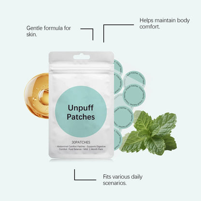 Gentle Abdominal Patches - Skin-Friendly Daily Care and Comfort Patches