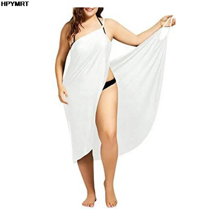 Women’s Summer Halter Dress – Sexy Cross Back Sleeveless Beach Sundress Solid Color Plus Size 5XL Casual Beachwear Skirt Outfit