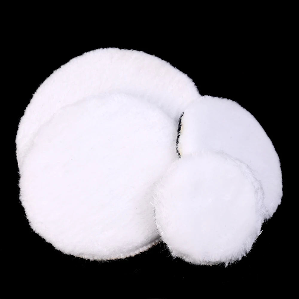 3/4/5/6/7-Inch Car Polishing Kit — Waxing Sponge, Wool, and Auto Paint Care Pads for Car Polisher