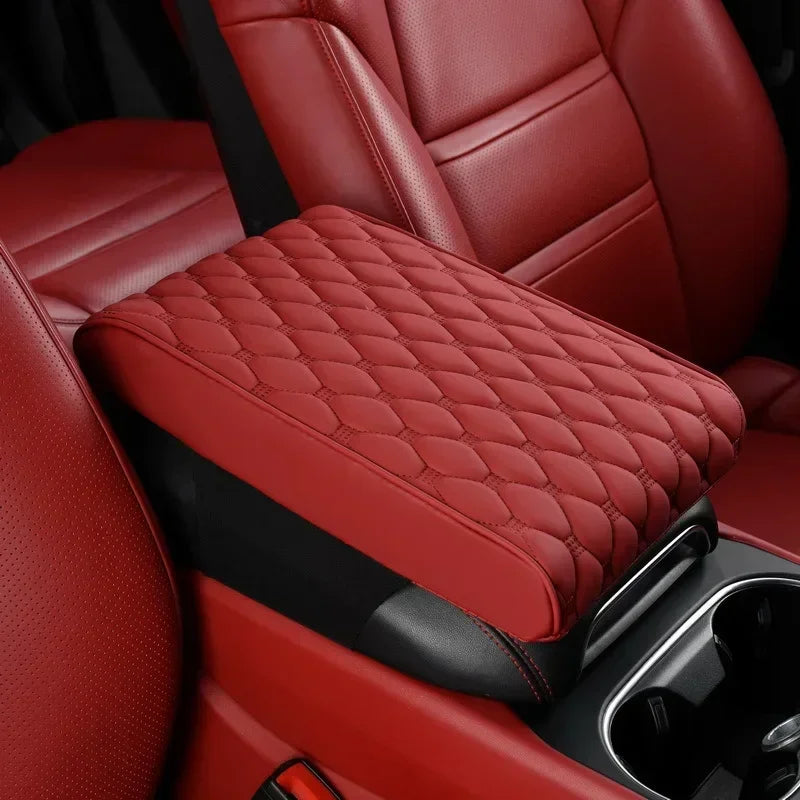 Car Armrest Box Expander Cushion – 5cm Thick Luxury 3D Memory Foam Center Console Protection Pad
