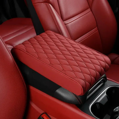 Car Armrest Box Expander Cushion – 5cm Thick Luxury 3D Memory Foam Center Console Protection Pad