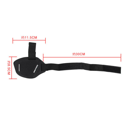 Motorcycle Shift Pad Rubber Boot Protective Cover: Adjustable Shifter Shield Anti-Slip Shoe Protection for Motorcycle Riders