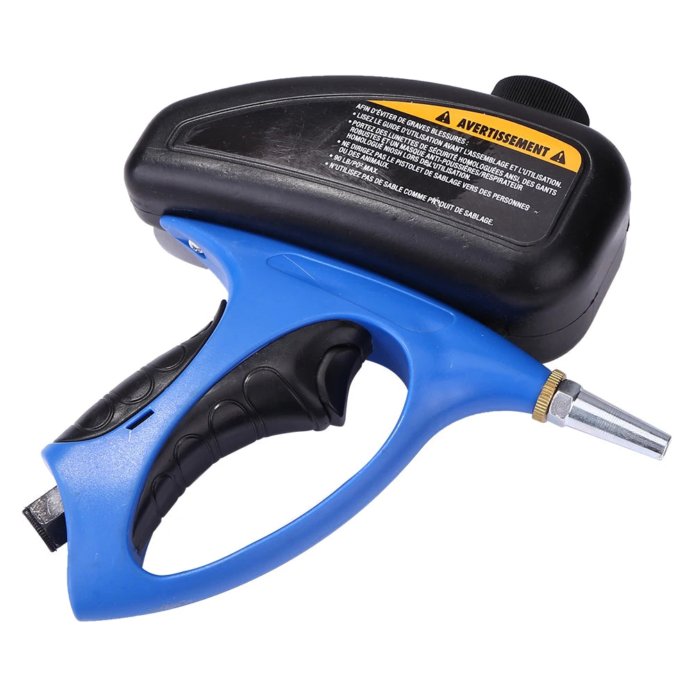 Handheld Gravity Blaster 90PSI – Portable Pneumatic Sand & Paint Sprayer | High-Pressure Rust Protection Air Gun
