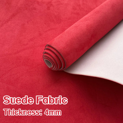 Suede Car Headliner Fabric with Foam Backing - Automotive Roof Lining for Interior Upholstery Repair & DIY Projects