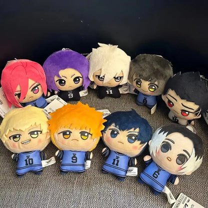 Mini Blue Lock Plush Keychain – Nagi Anime Backpack Charm & Cute Stuffed Doll Gift