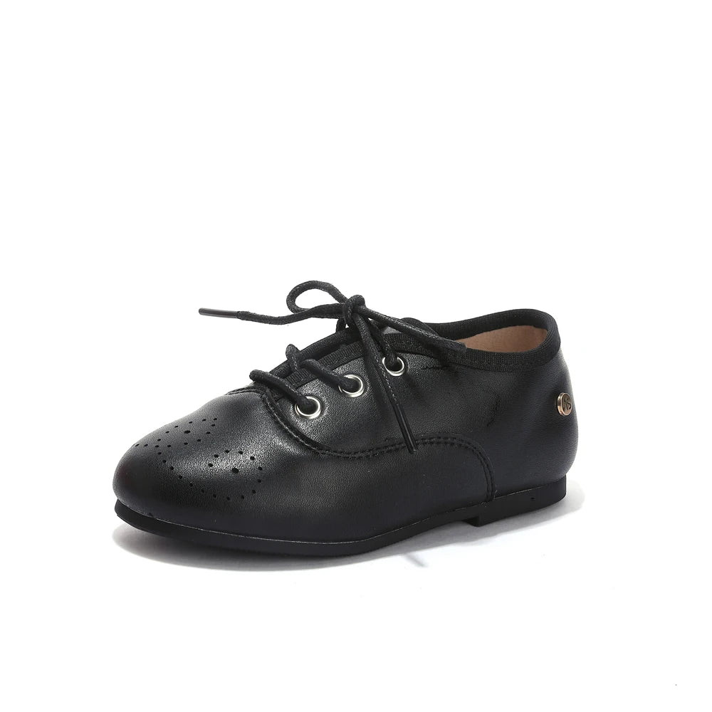 Kids Leather Shoes - Soft Mary Jane & Oxford Flats for Baby Girls and Boys, Princess & Dress Style