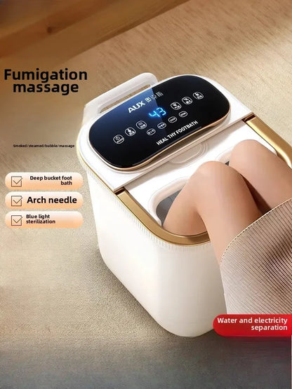 Automatic Heated Foot Bath - Electric Deep Foot Spa Massager with Constant Temperature