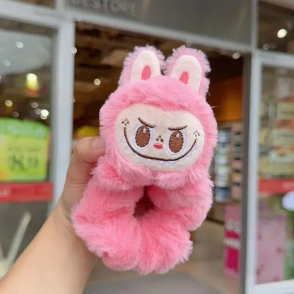 New Labubu Cute Cartoon Anime Headbands – Women & Girls Hair Accessories, Birthday Party Gifts