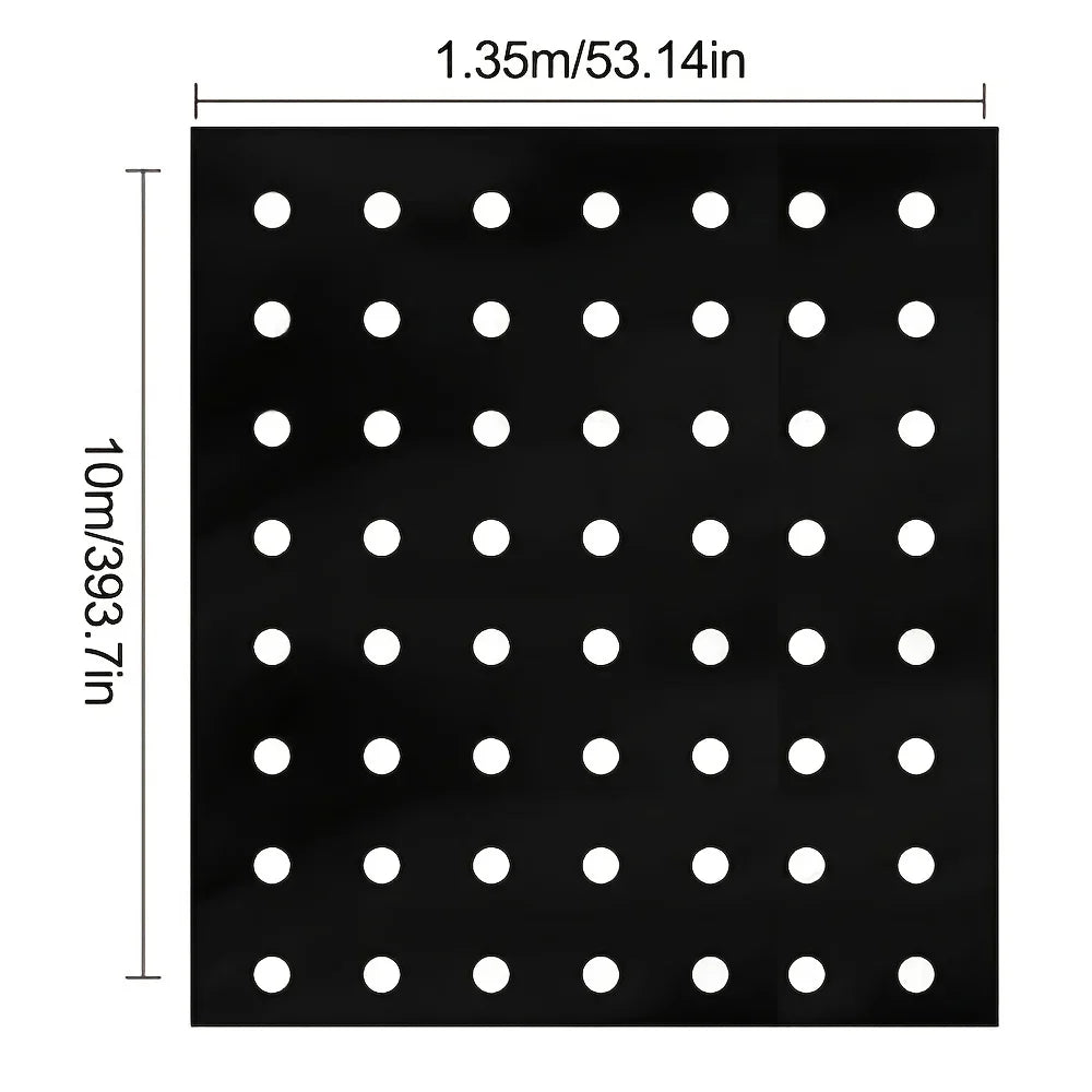 Black Plastic Mulch Film — High-Quality Vegetable Growing Film for Greenhouses & Plant Protection