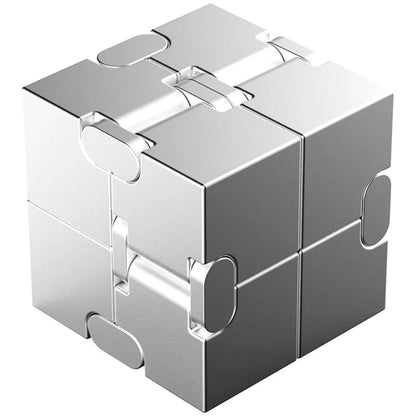 Magic Infinity Cube – Stress Relief & Educational Fidget Toy for Kids and Adults, Portable Christmas Gift