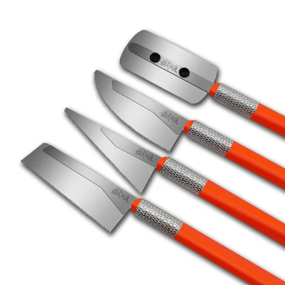 Hobby Model Craft Mini Hand Saw – 3 Blade Styles Etching Chip Saw for Model Building