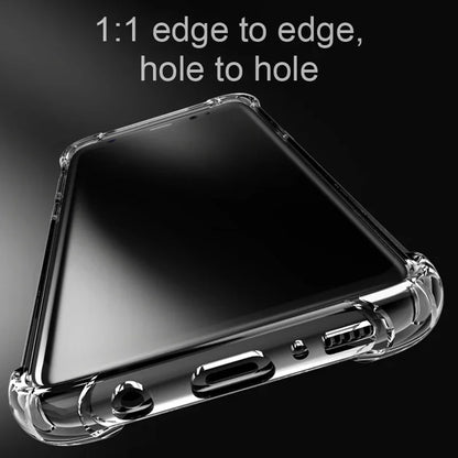 Luxury Transparent Silicone Case for Samsung Galaxy S25/S24/S20 FE/S10/S9/S8 Plus/S10E/Note 8/9/10 Lite – Soft Shockproof Protection